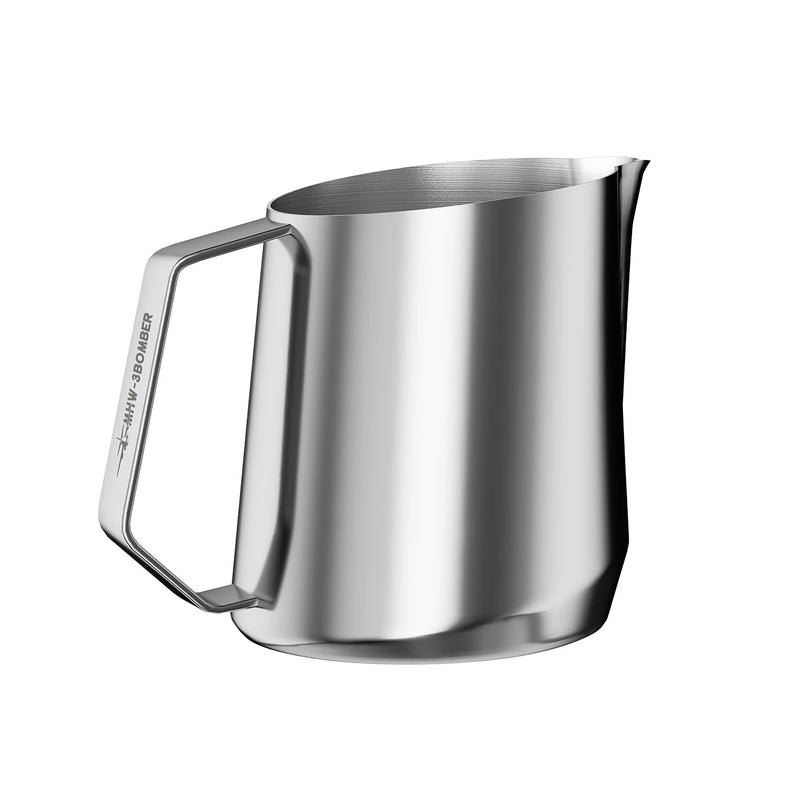 Load image into Gallery viewer, MHW-3Bomber GT Milk Pitcher U-Shape Spout, 400ML Glossy Grey
