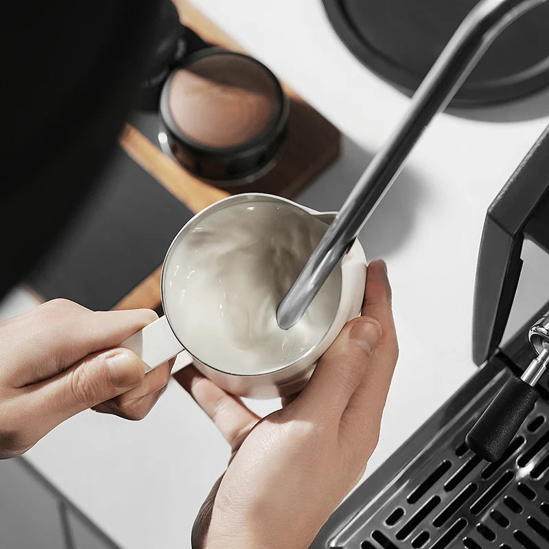 Load image into Gallery viewer, MHW-3Bomber GT Milk Pitcher U-Shape Spout, 400ML Off White
