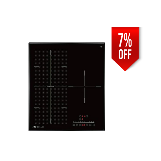 Millen MIH 452 BL 45cm Built-in Induction Hob  5400W Touch Control, 3 Year Warranty