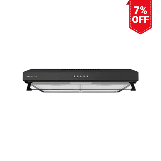 Millen 60cm Under Cabinet Black Range Hood MKH 603 BL 80W, 3 Year Warranty