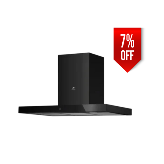 MILLEN 90 cm Black Glass/Painted Body Range Hood 1000m3/h - MKH 901 BB, 3 Year Warranty MKH 901 BB black