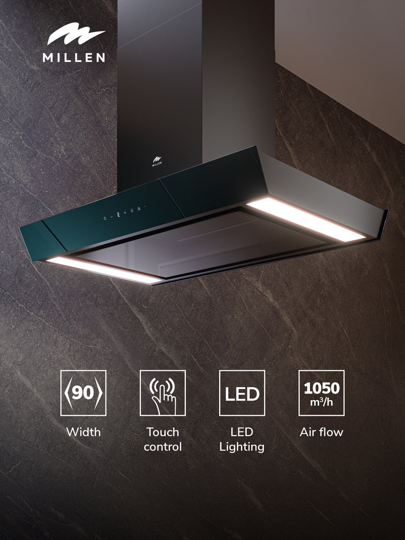 Load image into Gallery viewer, Millen Kitchen Hood MKIH 910 BB
