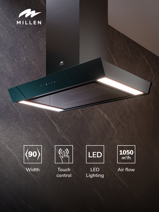 Millen Kitchen Hood MKIH 910 BB