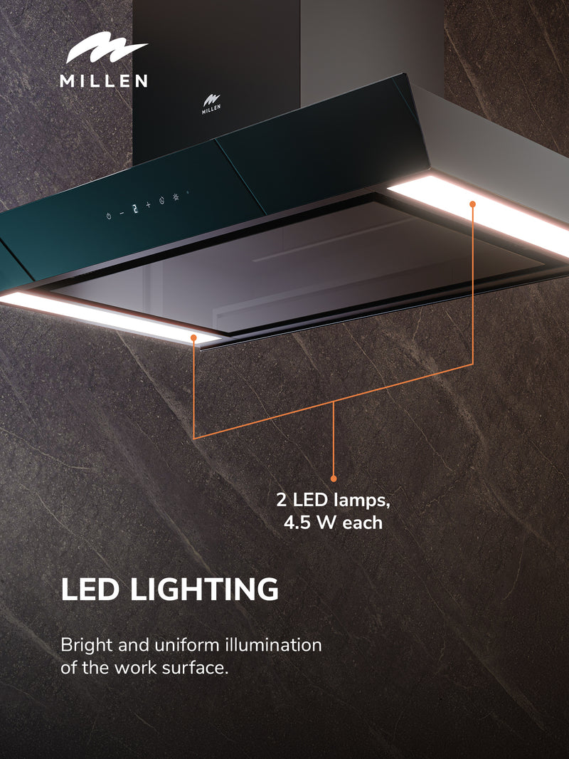 Load image into Gallery viewer, Millen Kitchen Hood MKIH 910 BB
