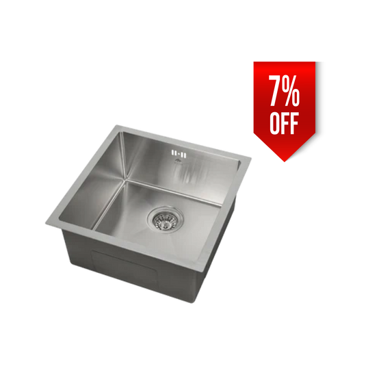 Millen Undermount Sink, Single Bowl, Satin Finish, Soundproof, Color Stainless Steel Model – MS454522SS – 1 Year Warranty.