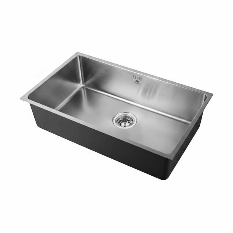 Load image into Gallery viewer, Millen Premium Undermount Top Mount Single Bowl Sink – 304 Stainless Steel, Soundproof, Satin Finish - MS7440
