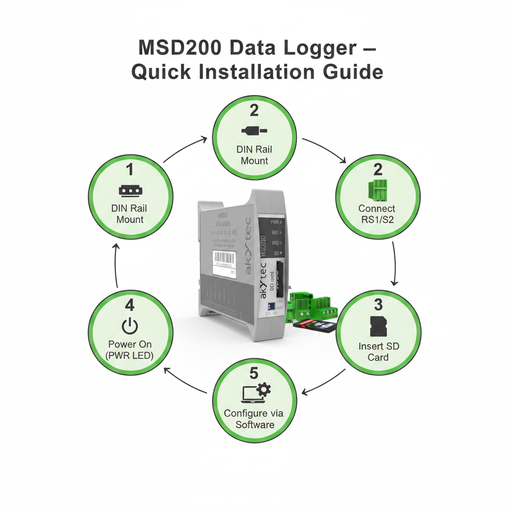 Akytec Data Logger MSD200