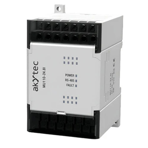 MU110-24.8I, MU110-24.6U Analog Output Modules (AO, Modbus RTUASCII, RS485)