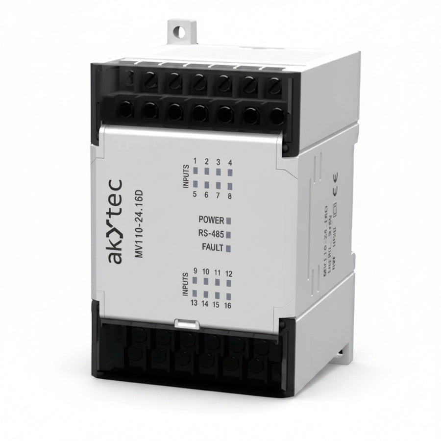 MV110-24.16D(DN), MK110-24.8D.4R Digital Input modules (DI, Modbus RTUASCII, RS485)