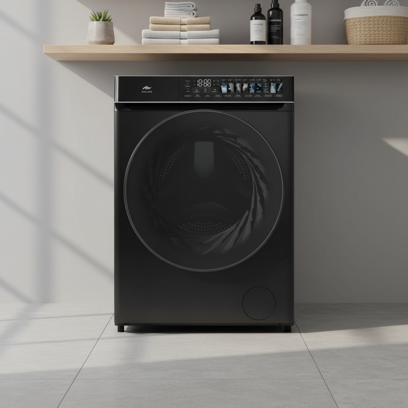 Load image into Gallery viewer, Millen Front Load Washing Machine, 12kg Capacity - Inverter Motor, Smart, Powerful, and Efficient, МWM12012BLIDD, 3 Year Warranty
