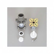 Magnetic valve Elbow Right Angle Male Thread Nylon Plastic Body for Water Plastic Solenoid Valve Washing machine inlet valve FCD-270A magnet 12v