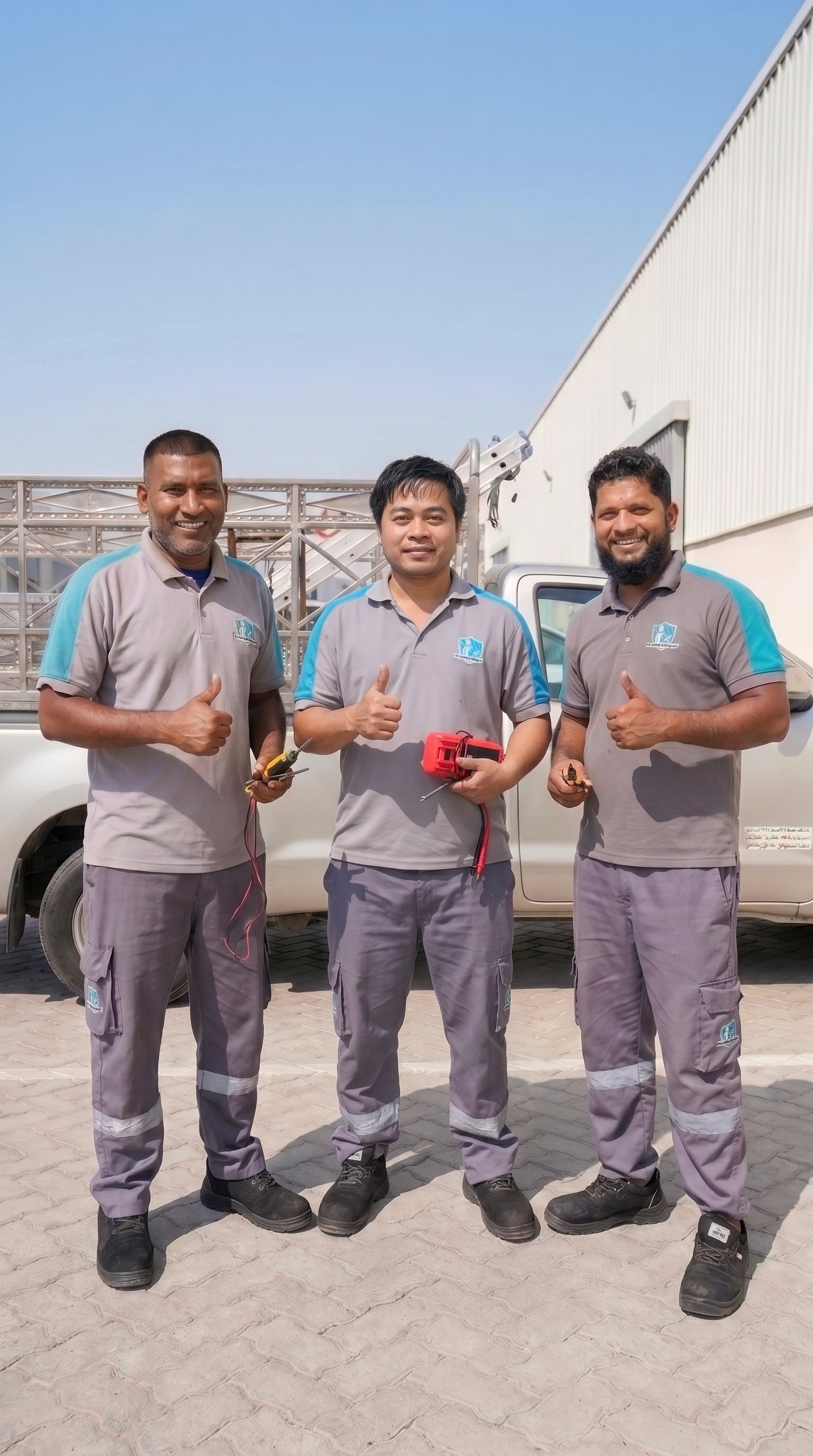 FAJ Technical Services technicians