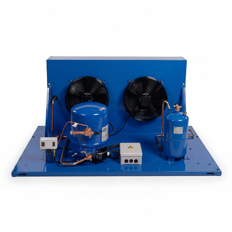 Outdoor Refrigerating Condensing Unit Maneurop Air Cooled, Cold Storage