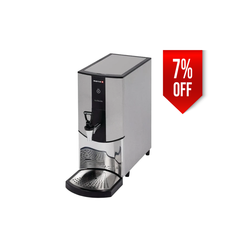 Load image into Gallery viewer, Marco Eco Boiler T5 Automatic Hot Water Boiler 5 Ltr Counter Top Stainless Steel and Plastic

