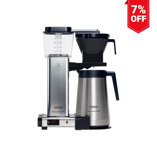 Moccamaster KBGT Cream - Premium Thermal Coffee Black