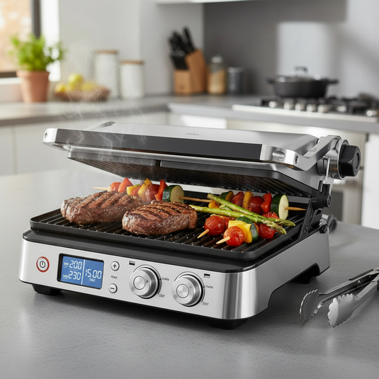 Multi Grill 9 Contact Grill CG 9047 Black/Stainless Steel