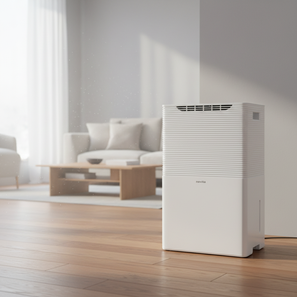 Novita Dehumidifier ND50, 50 liter per day capacity for large rooms