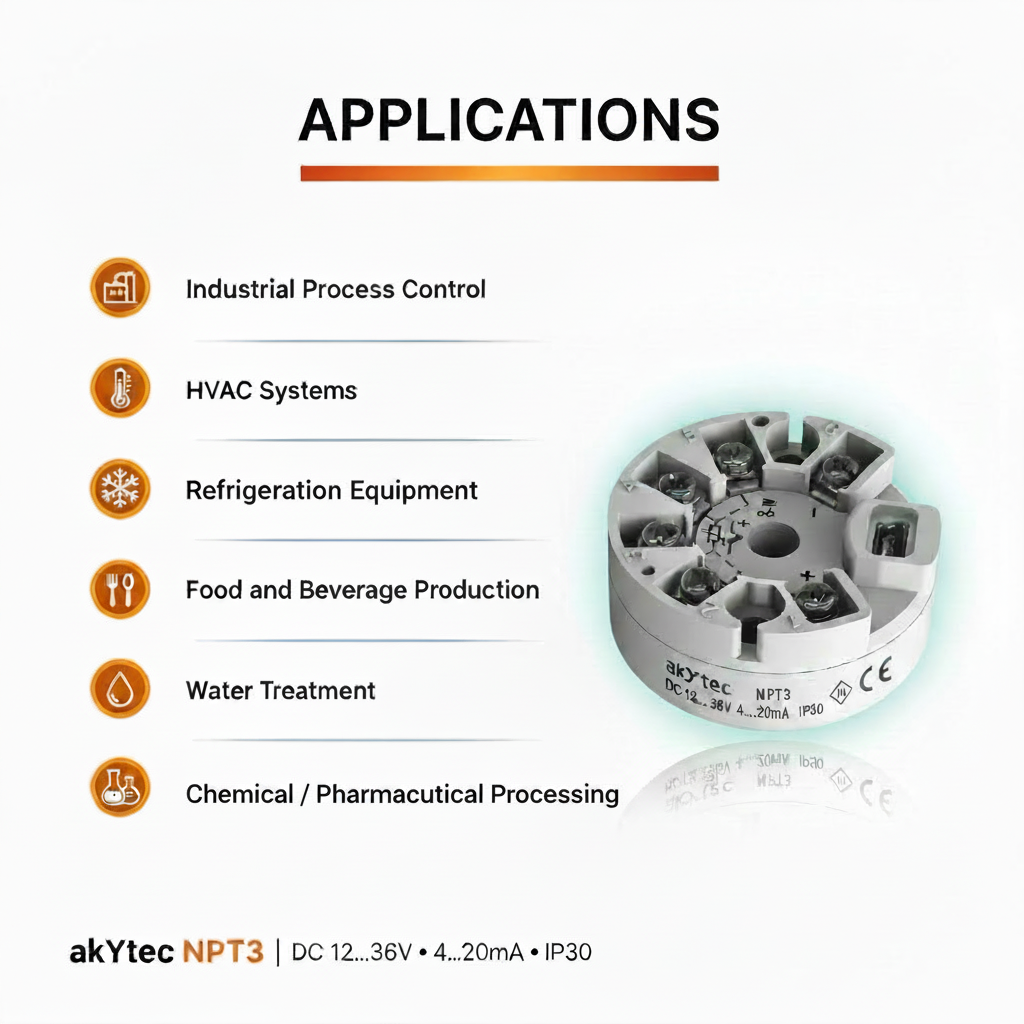 Akytec Temperature Transmitter NPT3