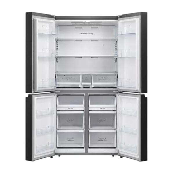 Load image into Gallery viewer, Gorenje 4 Door French Bottom Freezer Refrigerator, 582 L, NRM9181SB
