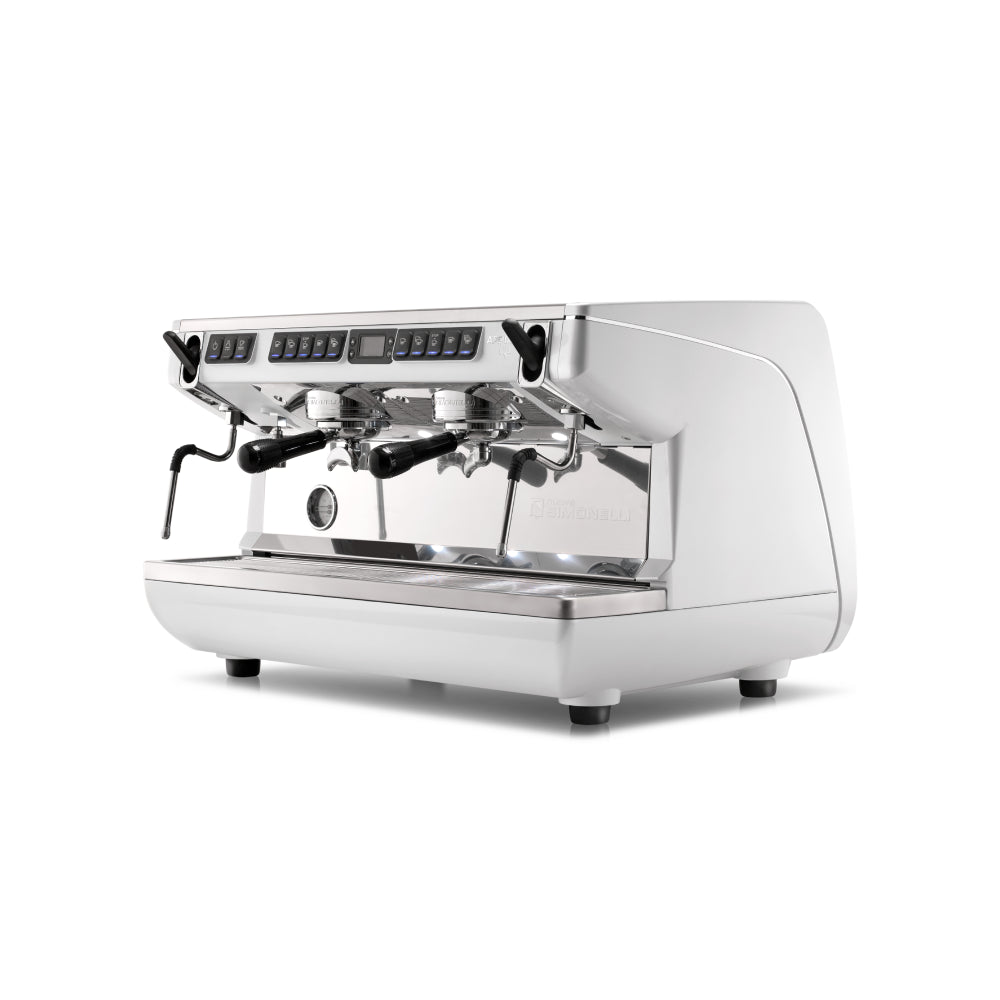 Nuova Simonelli Appia Life XT Volumetric 2 Group Coffee Machine | White