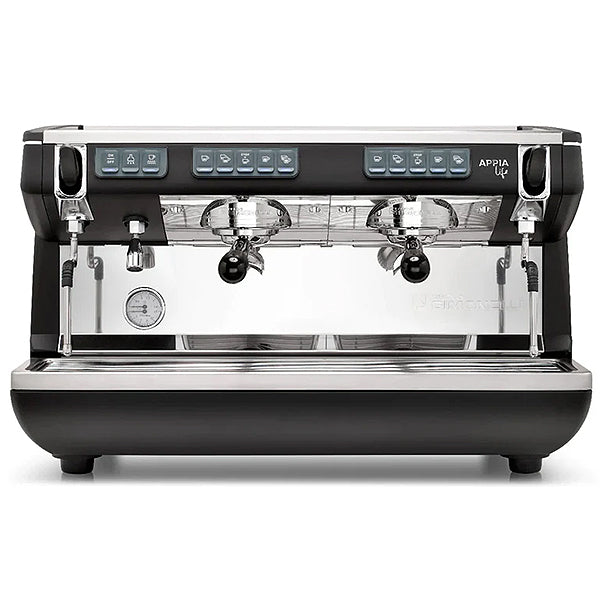 Load image into Gallery viewer, Nuova Simonelli Appia Life 2 Group Volumetric Black Espresso Machine
