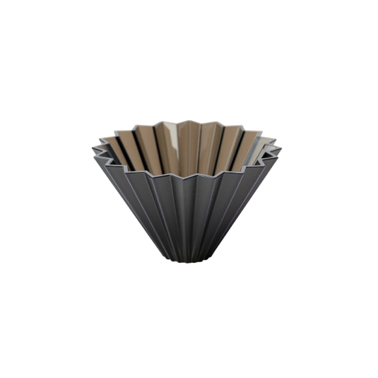 Origami Air S Dripper with Plastic Holder – AS Resin Pour Over Coffee Maker for 1–2 Cups – Compatible with VCF-01 & Wave