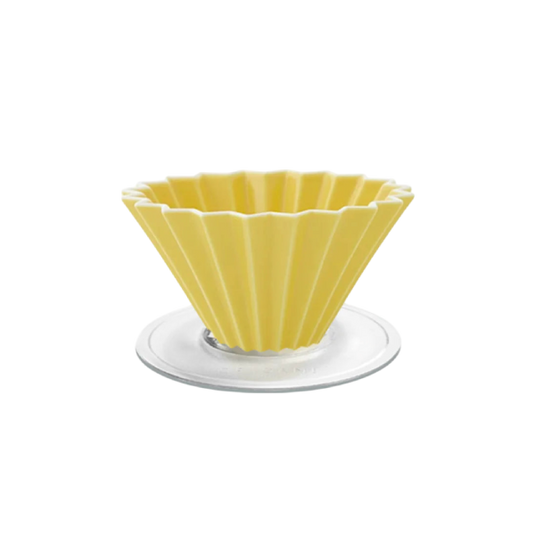 Origami Ceramic Dripper M with Plastic Holder - Compatible with VCF - 02 and Wave