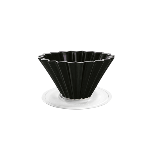 Origami Ceramic Dripper M with Plastic Holder - Compatible with VCF - 02 and Wave