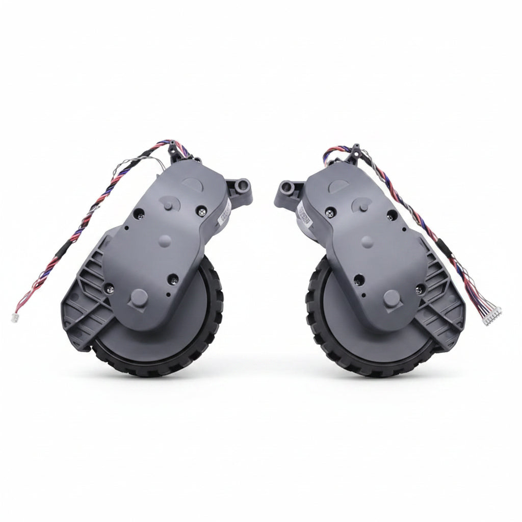Original Vacuum Cleaner Right Left Traveling Wheel ,Compatible For Roborock S5 Max S7 S6 Pure S6 MaxV E4 E5 S7 Pro Ultra