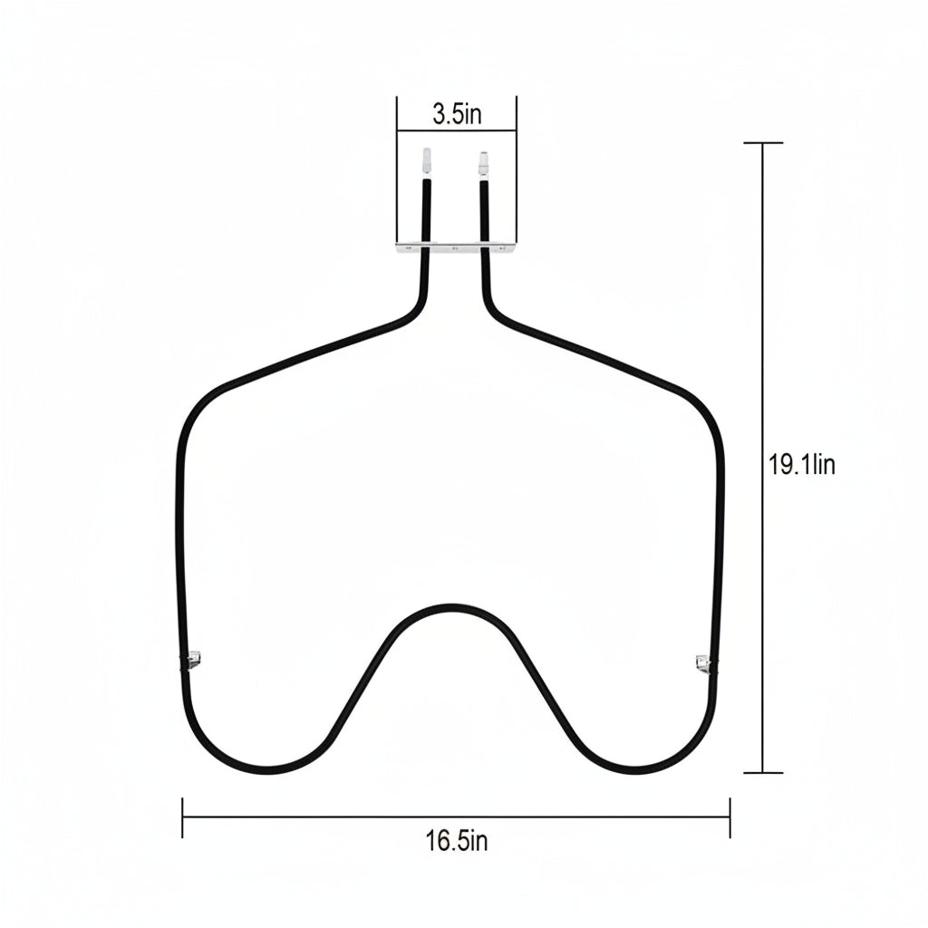Oven Heating Element W10308477 WP308180