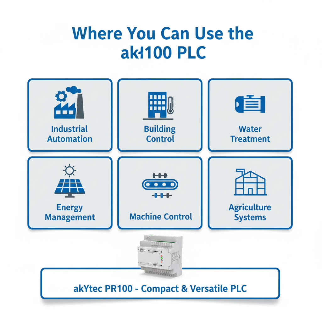 Akytec PR100 Mini PLC 20 I/O