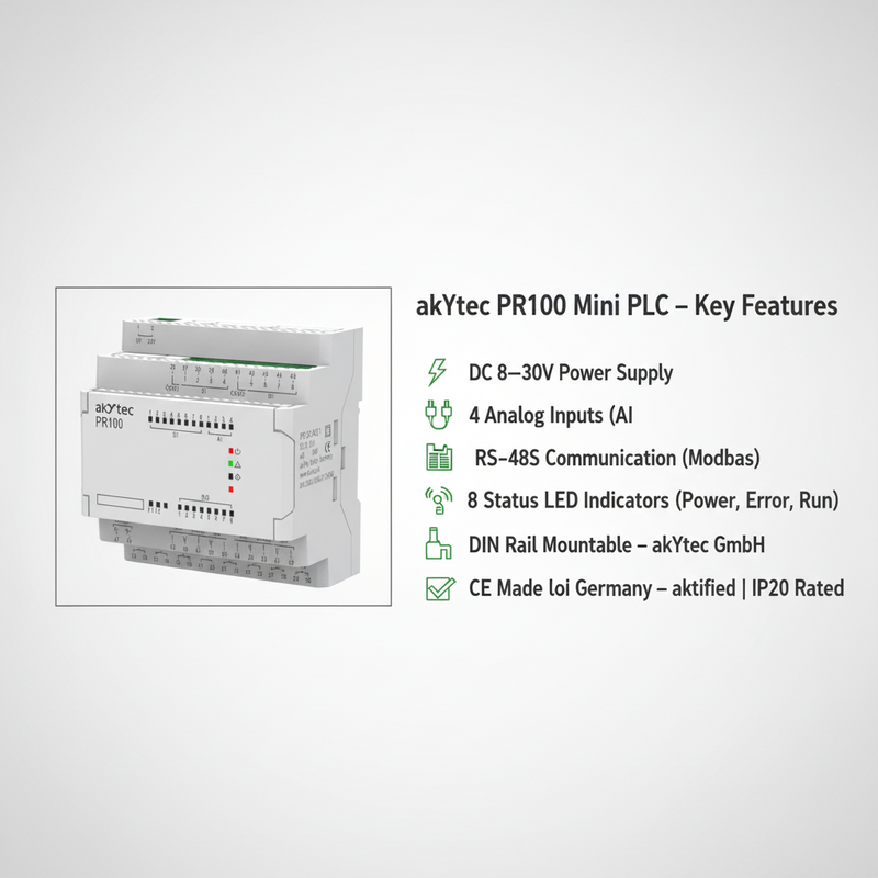 Load image into Gallery viewer, Akytec PR100 Mini PLC 20 I/O
