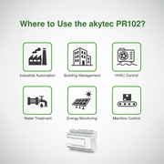 Akytec PR102 Mini PLC 40 I/O