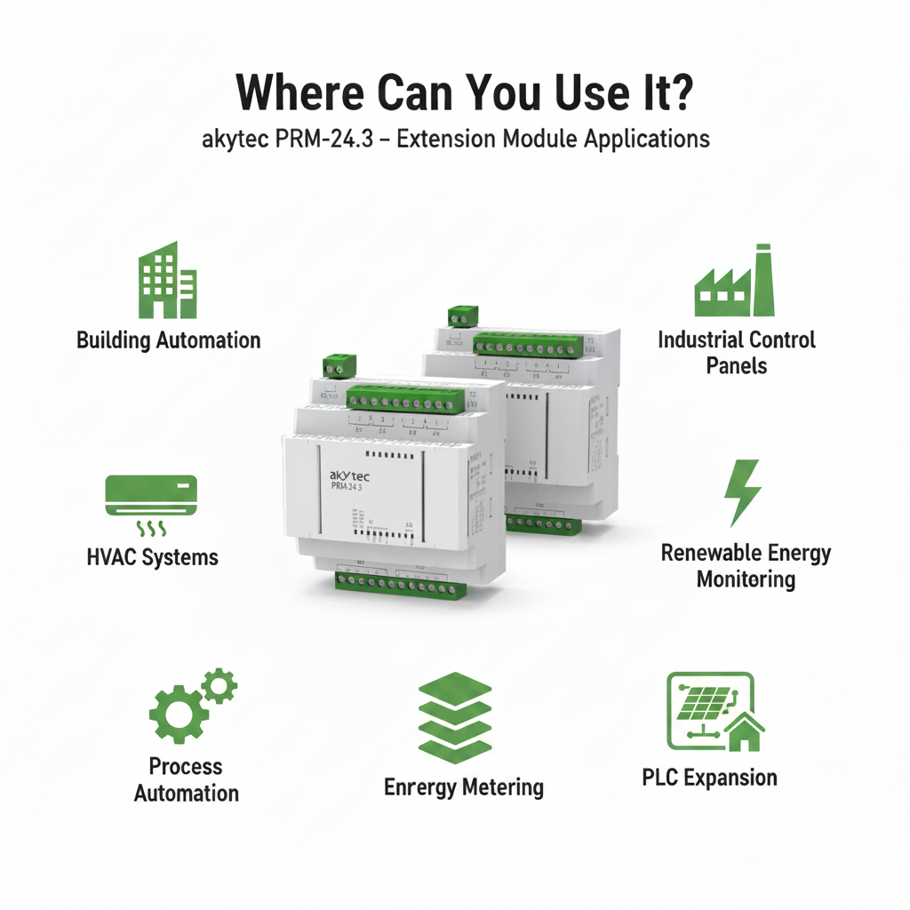 Akytec PRM Extension module (PRM.230.1, PRM.24.1, PRM.230.3, PRM.24.3)