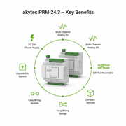 Akytec PRM Extension module (PRM.230.1, PRM.24.1, PRM.230.3, PRM.24.3)