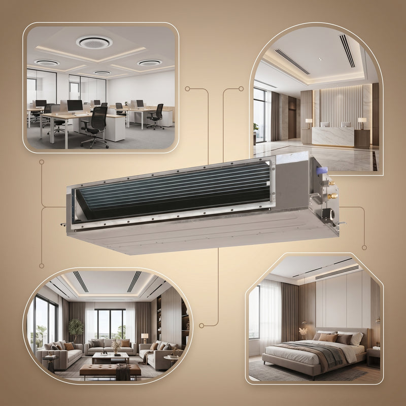 Load image into Gallery viewer, Daikin Ducted Split 2.5 Ton 8.8 kW 3.3 HP 30,000 Btu/h Air Conditioner FDMF30AVMK / RZF30AVMK
