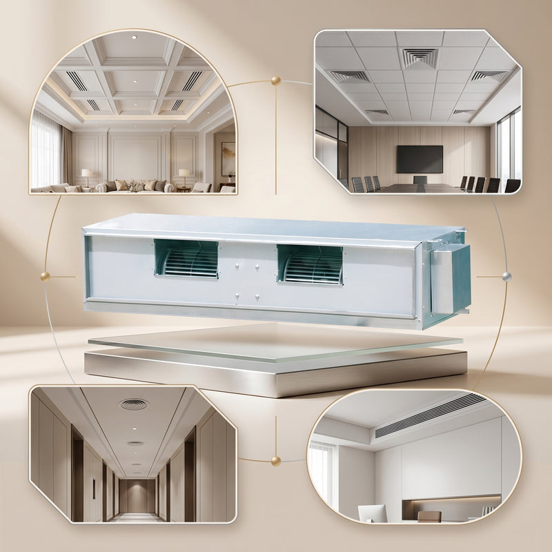 Load image into Gallery viewer, Daikin Ducted Split Air Conditioner 1.5 Ton | 5.3 kW | 2.0 HP | 18,000 Btu/h FDMRN20AV1KU / RR20AV1KU
