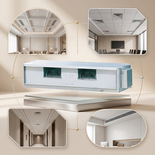 Daikin Ducted Split Air Conditioner 1.5 Ton | 5.3 kW | 2.0 HP | 18,000 Btu/h FDMRN20AV1KU / RR20AV1KU