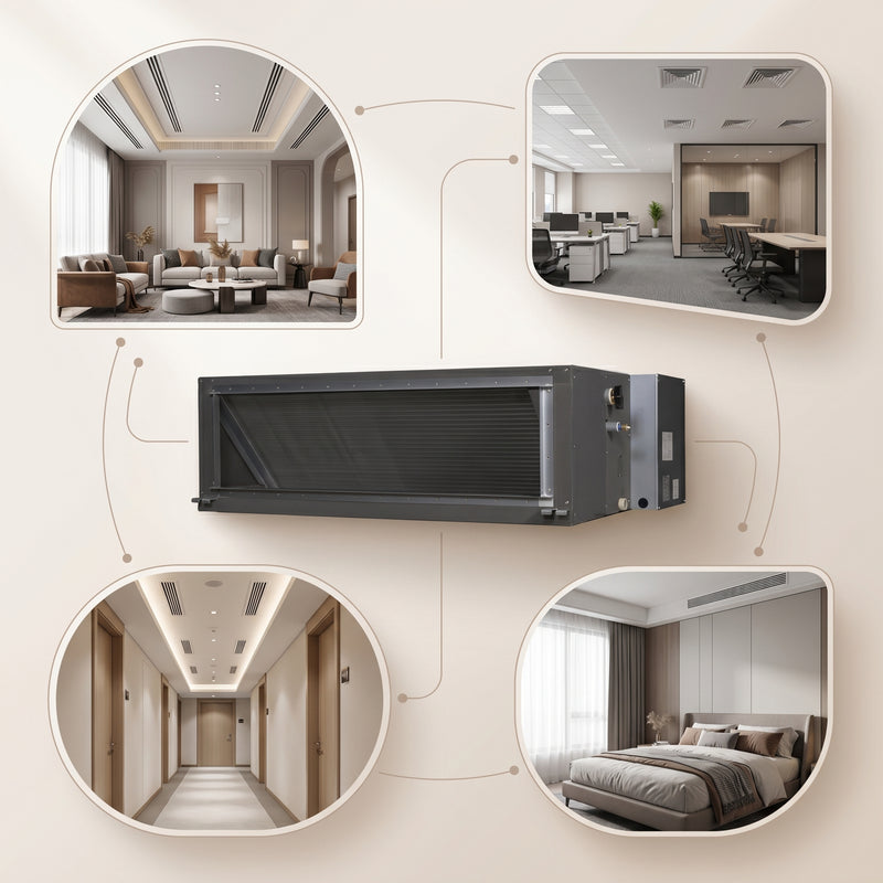 Load image into Gallery viewer, Daikin Ducted Splits for VRV Systems 5.5 Ton 19.3 kW 7.3 HP 65,900 Btu/h FXMQ170NVE6
