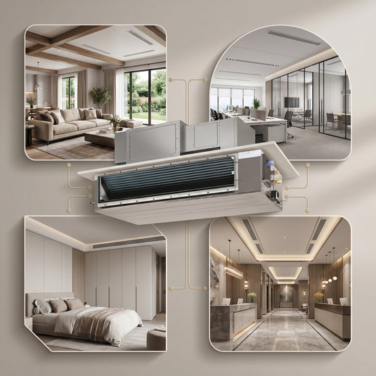 Daikin Ducted Split 4.0 Ton | 14.0 kW | 5.3 HP | 48,000 Btu/h Air Conditioner FDMF48AVMK / RZF48AYMK
