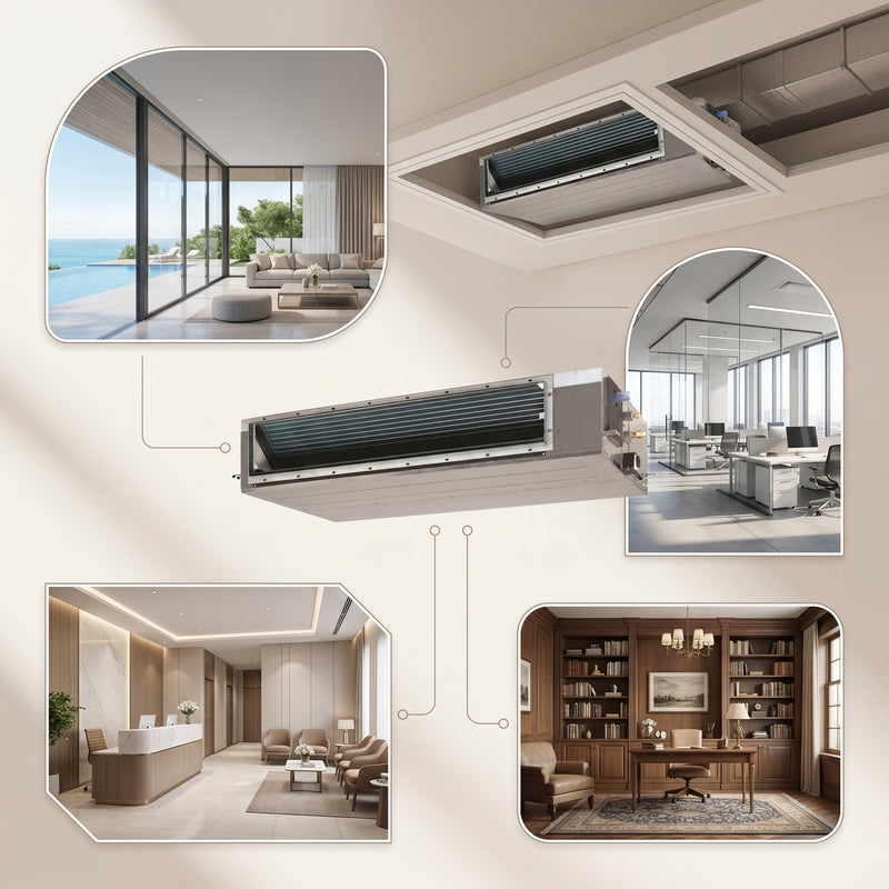 Load image into Gallery viewer, Daikin Ducted Split 4.5 Ton | 15.8 kW | 6.0 HP | 54,000 Btu/h Air Conditioner  FDMF54AVMK / RZF54AYMK
