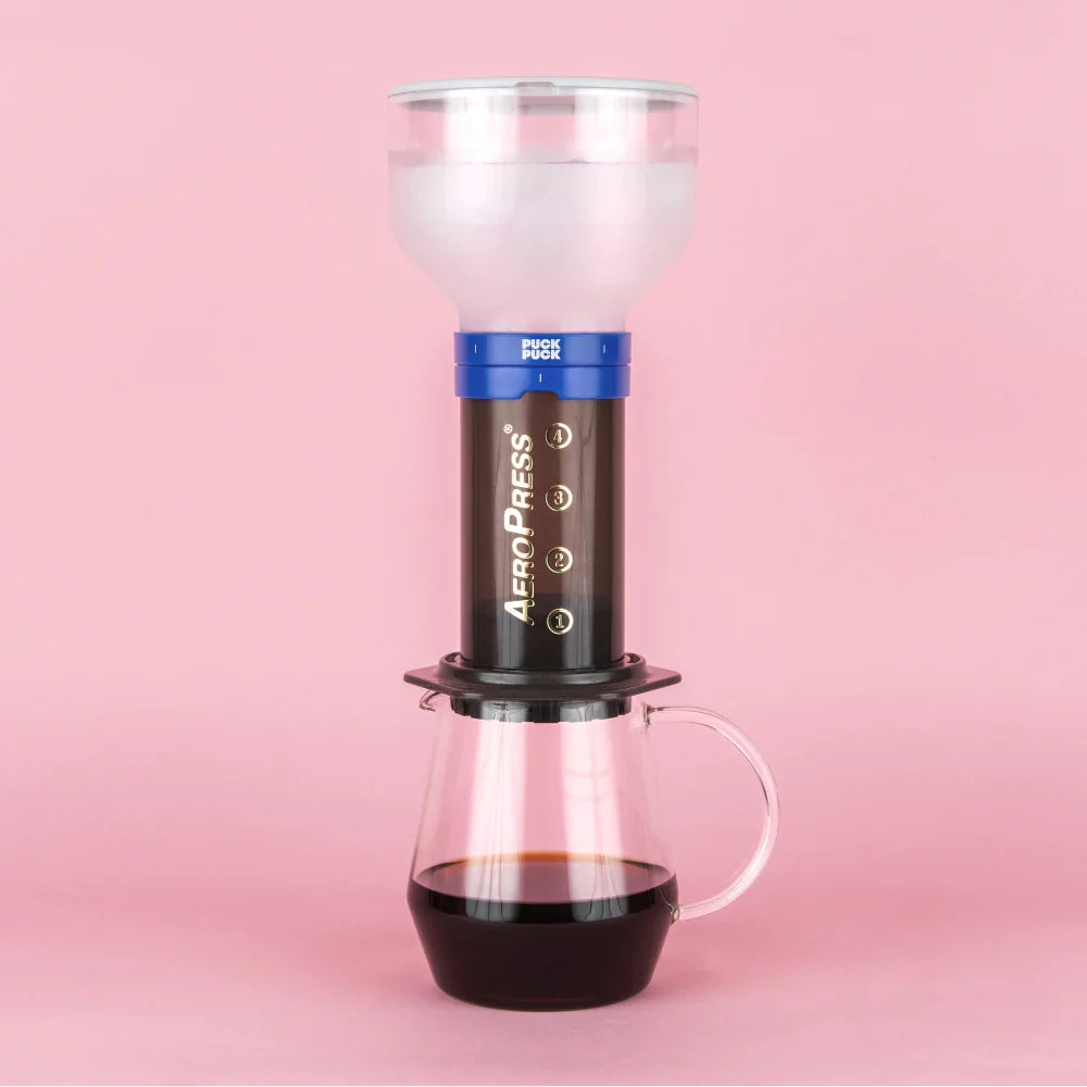 PPV-BL - Cold Brew Attachment for The Aeropress | Experience Smooth Cold Dripped Coffee at Home