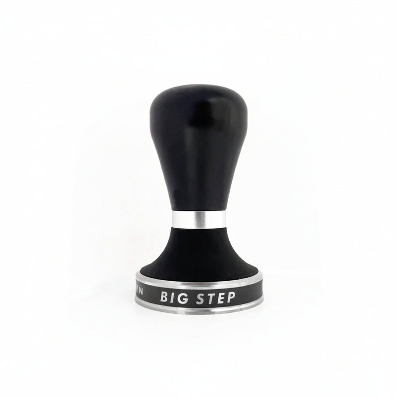 Load image into Gallery viewer, Pullman Black Barista Handle with Big Step Base Tamper, MK II 440C

