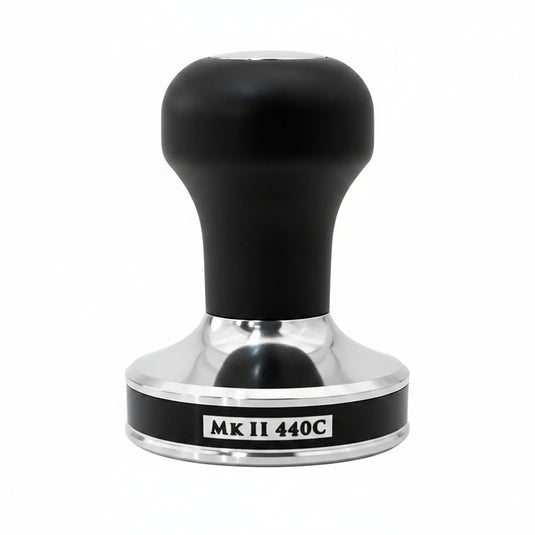 Pullman Black Barista Handle with Big Step Base Tamper, MK II 440C