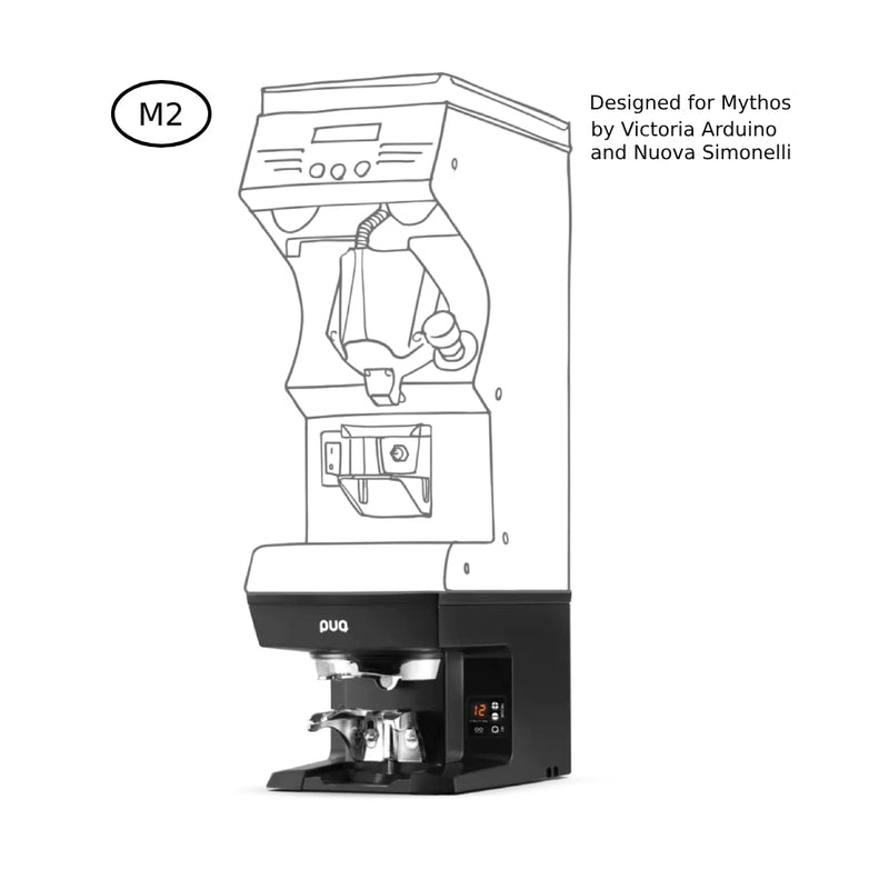 Load image into Gallery viewer, PUQpress M2 Electronic Coffee Machine Tamper Black
