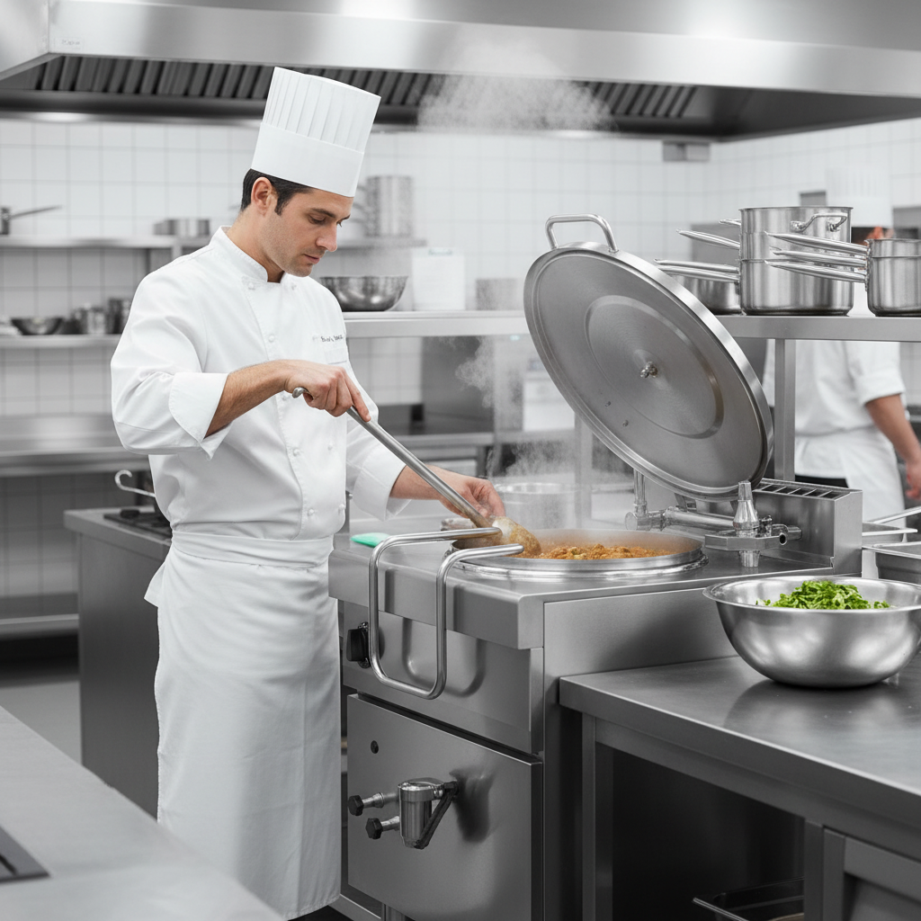 Modular ELECTRIC BOILING PAN R70/80PGD/50