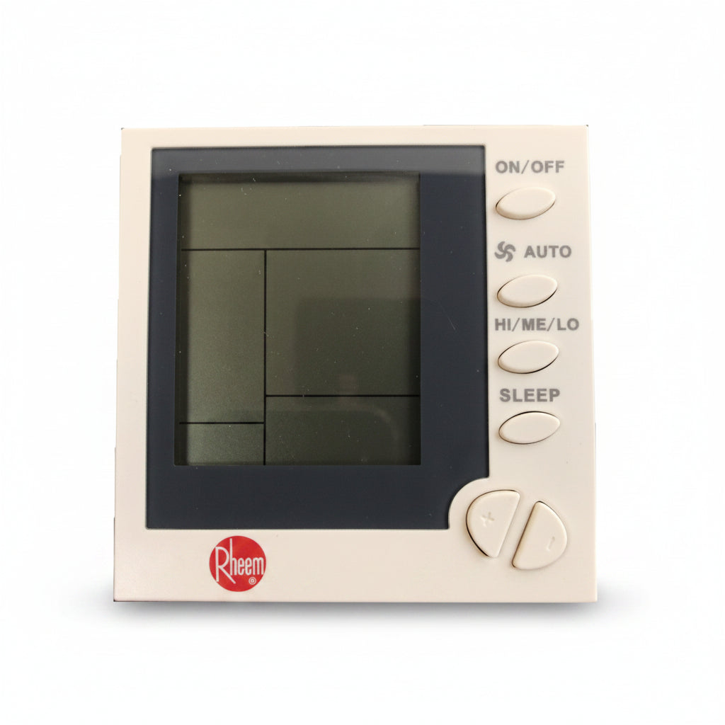 RHEEM DIGITAL THERMOSTAT SAS903XSLP-CO-S, 220V-3 SPEED