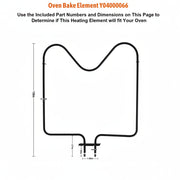 RO6G Range Bake Unit Heating Oven Element for Magic Chef Y04000066