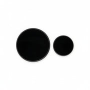 Range Kleen Set of Four Burner Kovers, Black