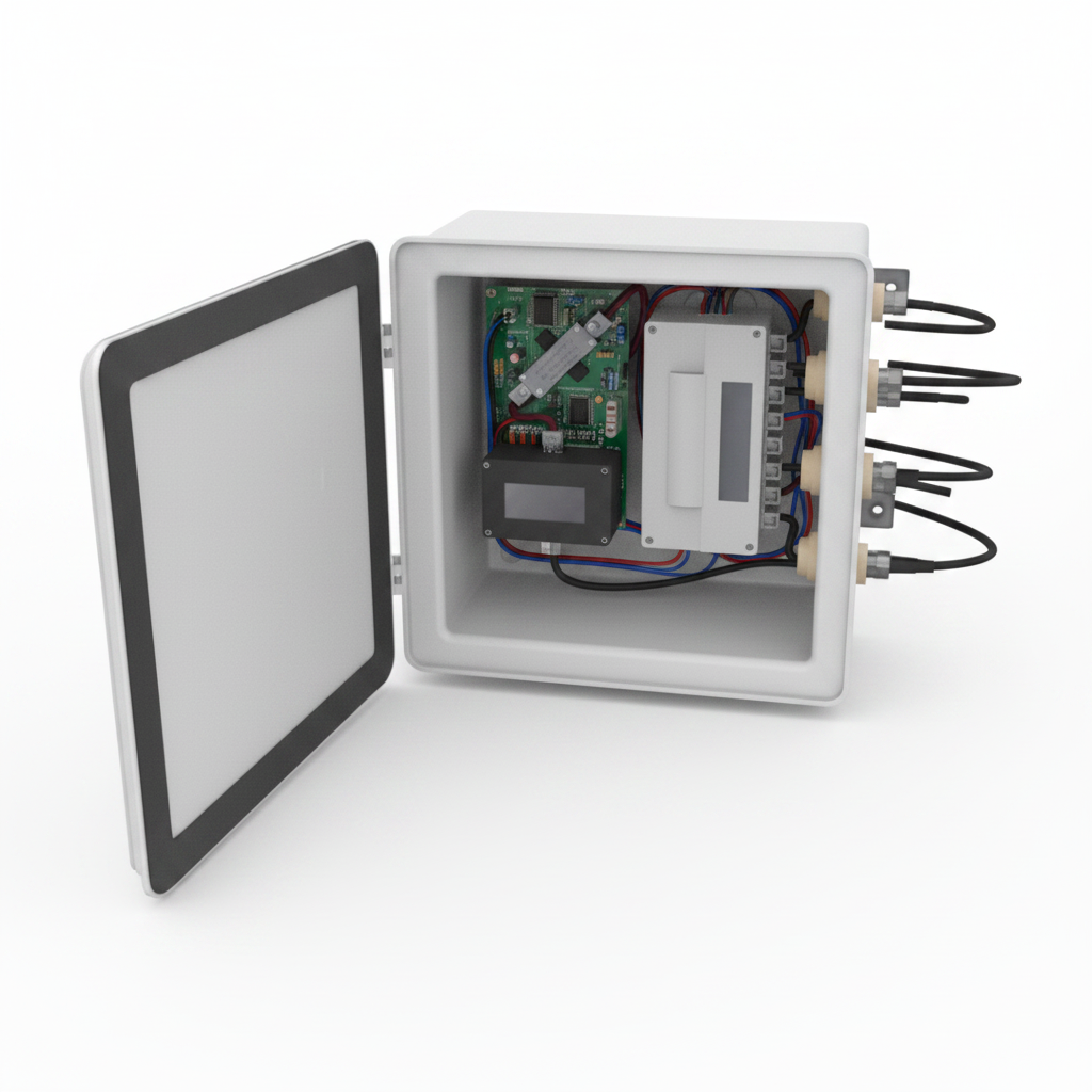 Reinforced Fiberglass Enclosures RIZURBOX-C with Classical Opening
